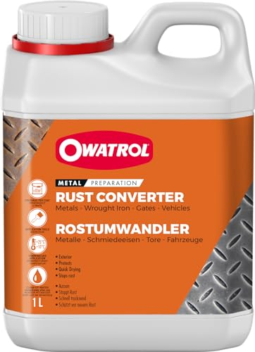 OWATROL Convertitore di ruggine [1 litro] - Primer antiruggine per auto e metallo