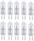 JZLBBC Bombillas De Cápsula G5.3 12V 20W 35W 50W 75W 100W Transparente Bombilla Halógena G5.3 2 Pines Regulable Blanco Cálido,100W,10Pc