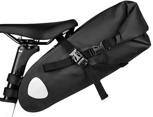 Cykelsadelväska - 10 Liter Vattentät Reflekterande Sadelväska För Cykel | Sadelväska Cykelorganizer | För Cykelentusiaster, Hobbycyklister, Familjer Och Present
