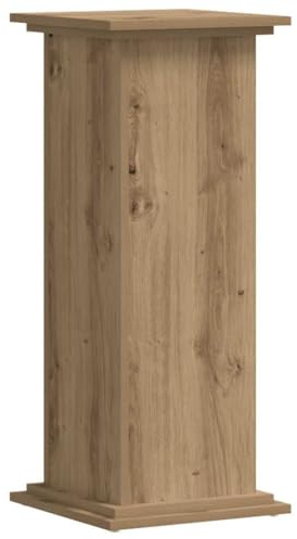 Generico Supporto per Piante Rovere Artigianale 33x33x80 cm Multistrato,Casa e Giardino,Prato e Giardino,Giardinaggio,Supporti per Piante,Marrone,12.8 kg,852977