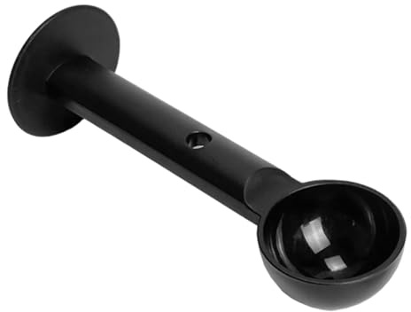 Tamper de café – 5.91 pulgadas 2 en 1 italiano Cuchara de granos de café | Cuchara de prensa de espresso | Cucharas medidoras de té para café y té. Pp.