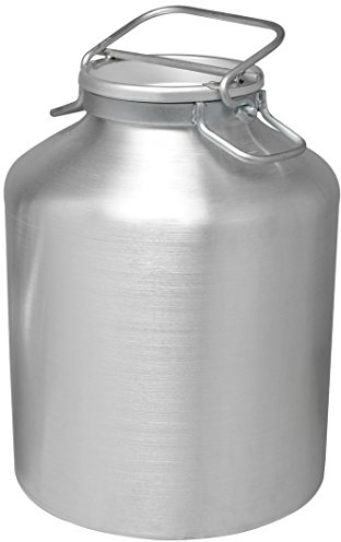 Pardini Bidon à Huile/Lait, en Aluminium, Argent, 10 litres