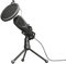 Trust Gaming GXT 232 Mantis Microfono USB per Streaming, Shock-Mount, Filtro Pop e Treppiede, Microfono per PC, Computer, PS4, PS5, Podcast, Vlog - Nero
