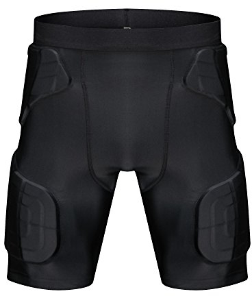 TUOYR Body Safe Guard Gepolsterte Kompression Sport Kurzarm Sch¨¹tzende Shorts Schulter Rib Leg Protector Anzug f¨¹r Fu?Ball Basketball Paintball Rugby Parkour Extreme