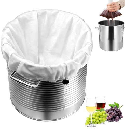 2PCS Drawstring Straining Bag 56 * 66CM, Muslin Cheese Cloths Strainer Large for Straining Home Cold Brew Bag Wine Jam Fruits Food Nut Milk Yogurt Jelly Bag Making Reusable 26 Inches * 22 Inches