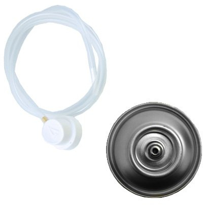 REJEL DINITROL DINE17149 Metall Spraykopf 2-Port Ventil 6 mm Innengewinde 600 mm Buchse Spraydüse