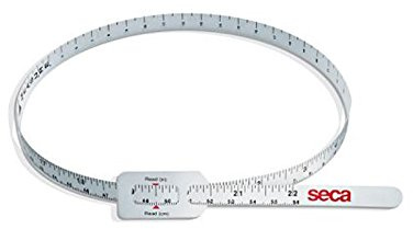 Ruban périmétrique pédiatrie 212 Plage de mesure : 5 - 59 cm, grad. 1 mm - 2121717009- Certifié France Medical Industrie