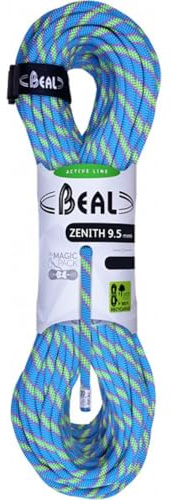 Beal Zenith - Corda da Arrampicata Unisex, per Adulti, 70 m, Colore: Blu