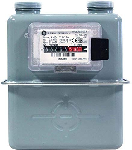 Diankamin CONTATORE PER GAS GPL METANO VOLUMETRICO A PARETE Int. 110