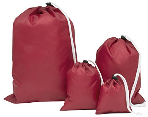 ZOLLNER 4er Set Packbeutel für Koffer, Rucksäcke, Reisetaschen UVM., 237