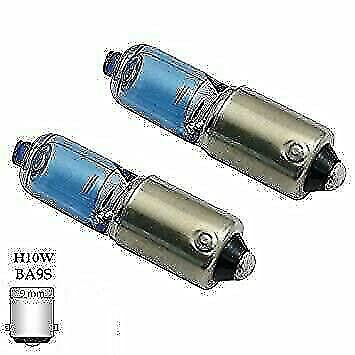 MSA 2x Xenon Blue Parking Side Light Bulbs 'E' Approved E4 434 (H6W) 12v BAX9s