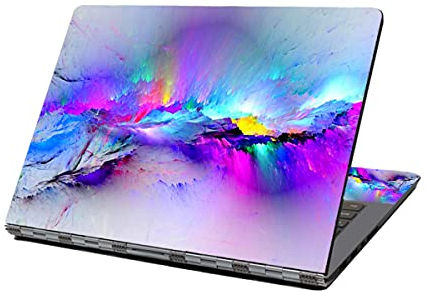 Newplenty Autocollant pour Ordinateur Portable 13 13,3 14 15 15,4 15,6 Autocollant en Vinyle pour Ordinateur Portable (Colorful-2)