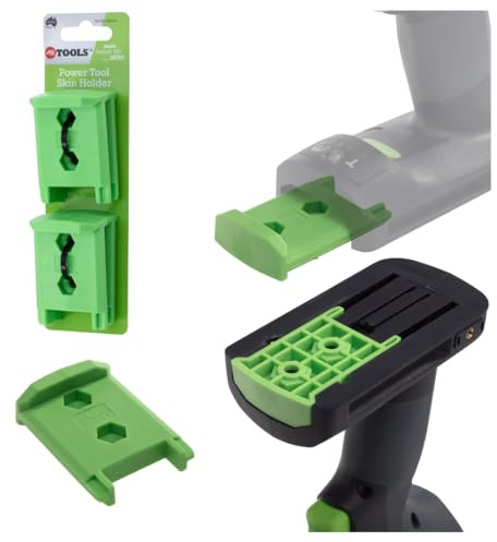 48 Tools Akkuhalter für 4 Festool 18V Akkus | Wandhalterung | Robustes ABS-Kunststoff | Einfache Montage | Ideal für Werkstatt & Baustelle