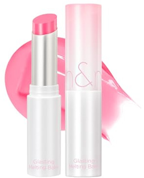 rom&nd Glasting Melting Balm | Tinted Lip Balm | 09 Peonies | 0.12oz