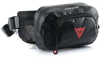 Dainese - Explorer Waist Bag 1.8L, wasserdichte Gürteltasche, für Männer und Frauen, Schwarz, N