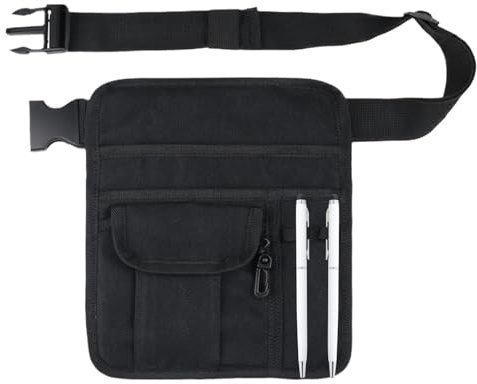 Pochette de taille de serveur, pochette de taille de serveur de restaurant | Tablier de service de travail - Sac d'argent utilitaire, sac d'accessoires de serveuse de restaurant, sac de rangement d'in