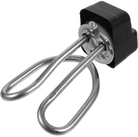 Ciieeo Electric Kettle Accessories Water Heater Immersion Immersible Water Heater Immersion Tea Kettle Heating Element Electric Heat Tube Heating Tube Core Silver Pvc