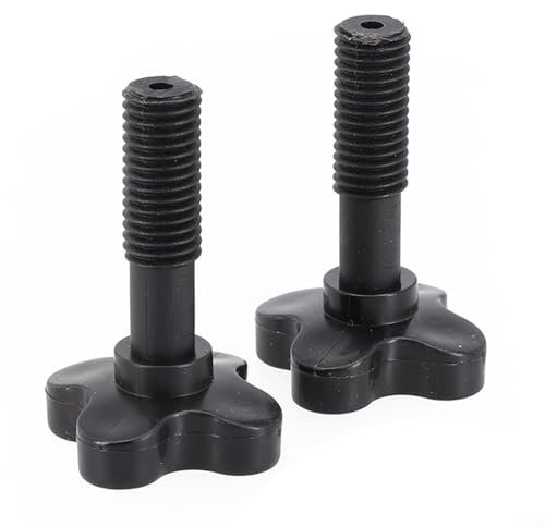 BlesConi Black Plastic Fixing Screw Knob, Canopies Garden Swing Fittings