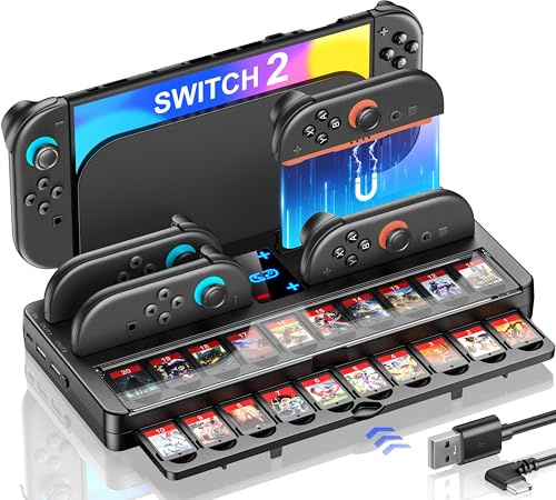 HELLCOOL Switch 2 dock di ricarica per Nintendo Switch 2025