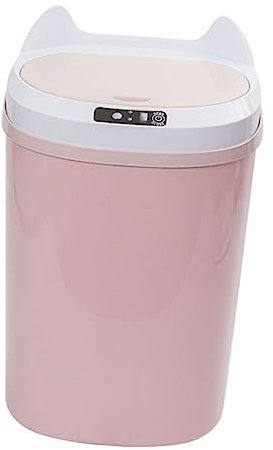 HOLIDYOYO 1pièce Poubelle Automatique à Induction Design Élégant Ouverture Frontale Pratique Pour Cuisine Salle De Bain Et Salon Économie Énergie Et Matériaux De Qualité