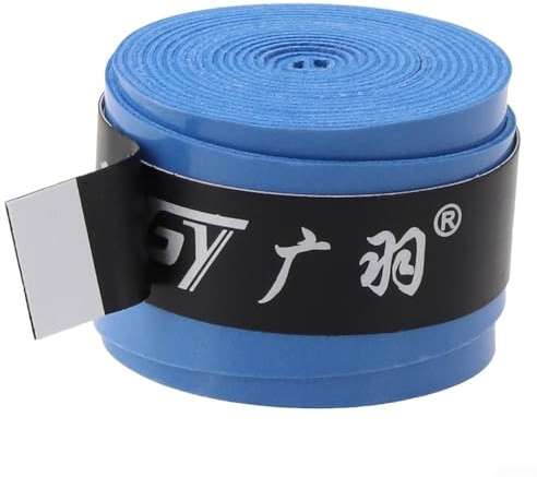 Besttoolifes Griffband für Tennis, Badminton, Squashschläger, 110 cm, PU-Overgrip, rutschfeste Schläger, Angeln für Lenker, schweißabsorbierende Wickelstangen für Lenkräder, langlebig (dunkelblau)