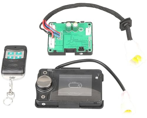 NiuLumea Panel de control del calentador de estacionamiento con interruptor de control remoto LCD, varios sistemas de calefacción de estacionamiento
