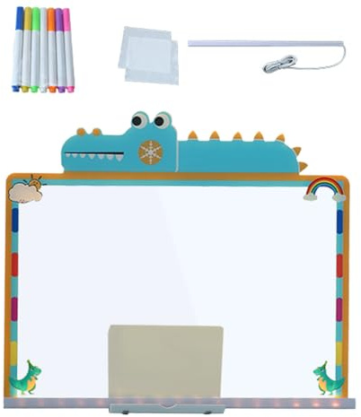 Opilroyn LED Drawing Tablet,Glowing Drawing Tablet For Kids,Kids Drawing Tablet with LED Lights | for Birthday Parties and Gatherings, Home and School, Classrooms, Nurseries and