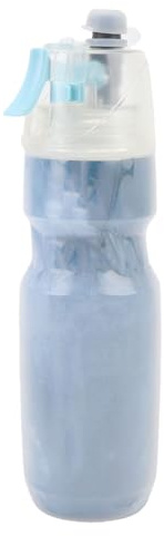 Bottiglia D'acqua di Grande capacità da 600 Ml con Nebulizzazione per Sport All'aria Aperta Borraccia Leggera in Silicone