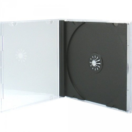 Smyckesfodral 1 CD-bricka svart 100 St XLayerPro