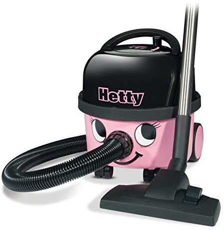 Henry Hetty HET160 Bagged Cylinder Vacuum, 620 W, 6 Litres, Pink