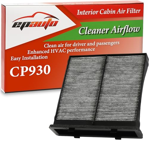 EPAuto CP930 (CF10930) Cabin Air Filter Replacement for Subaru Forester (2009-2018), WRX (2012-2021), WRX STI (2013-2021), Impreza (2008-2016), Crosstrek, XV Crosstrek (2013-2017)