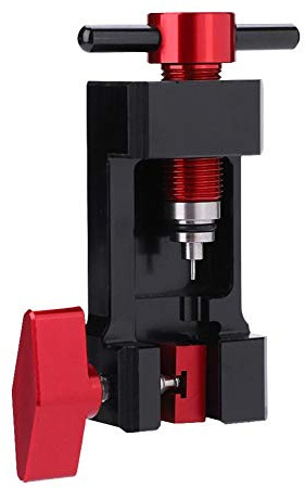 Wakects Hydraulische Bremsen Einpresswerkzeug,Fahrradrohrwerkzeug aus Aluminiumlegierung, Auspuffrohranschluss Fahrradnadeleinsatzhalter