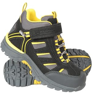 Mountain Warehouse Drift Wasserdichte Junior-Stiefel | Robust & atmungsaktiv, Profilsohle für sicheren Halt und Stabilität, Ideal zum Wandern, Spazieren & für Regentage