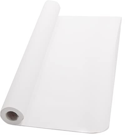 LEINWAND AUF Rolle BK Premium | 1,6x10 m, 100% Baumwolle, 350 GSM | malfertige Leinwandrolle, grundiert mit Gesso