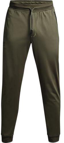 Under Armour herr sportstil trikå joggingbyxor varm och bekväm fleece träningsoverall underdelar, joggingbyxor med fickor