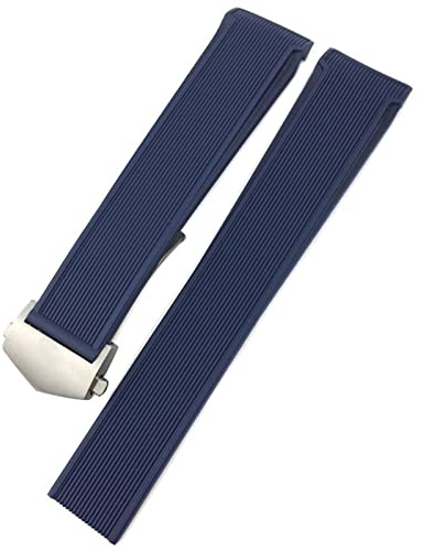 AEMALL 22 mm Gummi-Silikon-Uhrenarmband wasserdichtes Armband Uhrenarmband für TAG HEUER AQUARACER 300 WAY201B CALIBRE 5 Uhrenkette (Farbe: 28 mm, Größe: 22 mm)