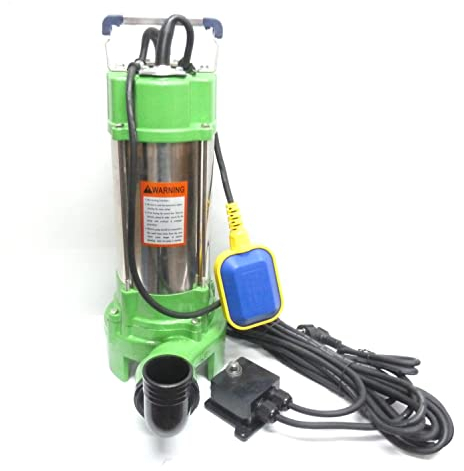 CHM GmbH® Pompe professionnelle pour eaux usées V550 11000 l/h (pompe à matières fécales professionnelle sans tuyau en C de 2)