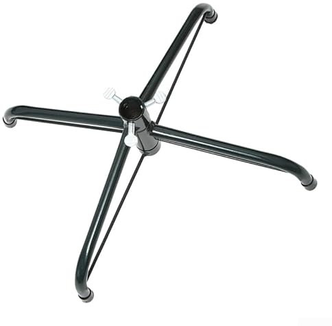 DAZZLEEX Soporte para árbol de Navidad, trípode de hierro plegable para árbol de Navidad, soporte de base de metal para árbol de Navidad, 2002231369