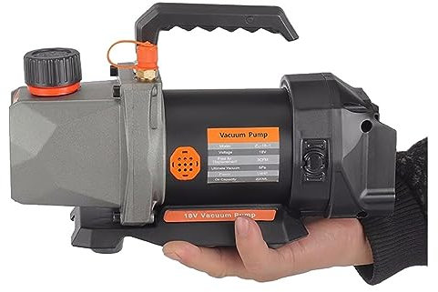 Pompa a vuoto Pompa for vuoto, pompa for vuoto refrigerante Cordless 7CFM 1/2HP 1/4 Ingresso aria Refrigerazione Aria condizionata for uso domestico for batteria 18v per automobili, condizionatori d'a