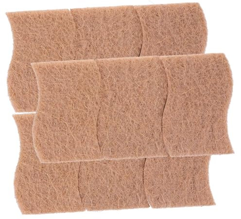 CANIGHT Küchen-geschirrschwamm Scheuerschwamm Mit Sisal Wiederverwendbar Kompakter Reinigungsschwamm Für Küche Und Geschirr