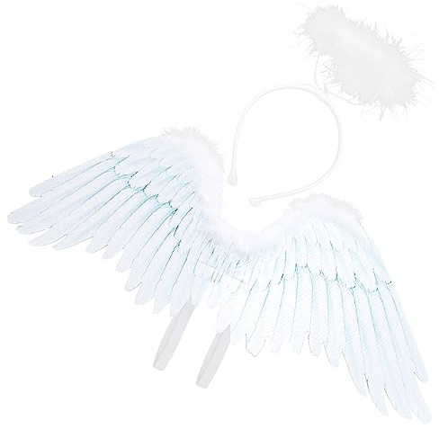 Ipetboom Diadema De De Ángel Disfraz De Ángel Para Mujer Accesorio De Fiesta Gran Diadema Para Halloween