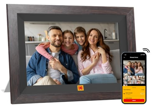 KODAK 10,1 Pulgadas Marco Digital WiFi 32GB IPS Pantalla Táctil Modo Regalo