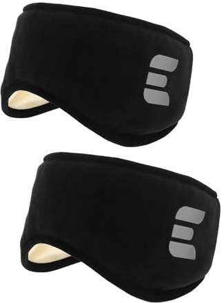 AMUSLESUR 2pcs Soundproof Ear Muffs for Sleeping, Noise Cancelling Earmuffs with Tightly Sealed Fit and Plush Comfort, Lightweight Sleep Earwear for Home or Travel