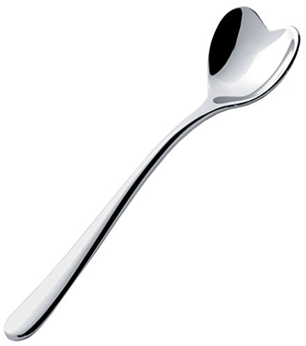 A di Alessi BIG LOVE Set bestehend aus vier Eislöffeln aus Edelstahl