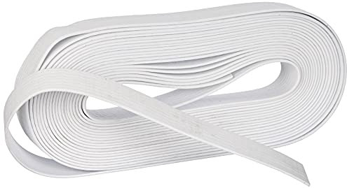 MASIDEF Cintino per Tapparelle, in Plastica, 7.5 mt, Bianco, 7,5 m, 7 unità