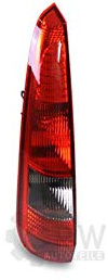 Diederichs Rückleuchte Heckleuchte links für FORD FIESTA 02 05/02-09/05 5-türige Modelle, Rot, Halogen, Auto, Erstausrüsterqualität mit exzellenter Passgenauigkeit