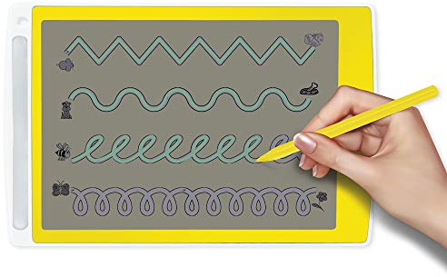 TimeTEX Digitale Schiefertafel TD - innovative und tolle Lösung für Schreib-, Rechen- und Schwungübungen - Maße: ca. 26,5 x 17 cm - 84002