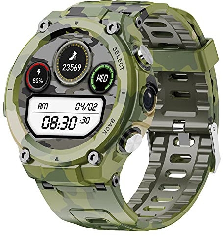 Outdoor 4G Smart Watch 1,28 Rugged Screen Waterproof IP68 Dustproof Fallproof Swimming Smartwatch SOS Camera Sport Watches