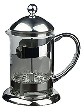 caihuashopping Kaffeekanne Kaffeekessel Edelstahl Hohe Temperaturresistent Glas Kaffeekanne Filter Handhersteller Kaffee Filtration Druck Für Kaffeeliebhaber Kaffeebereiter (Color : 300ml)