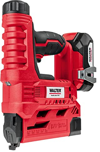 WALTER Li-Ion Akku-Tacker 20 V, inklusive 500 Klammern, bis zu 30 Schläge pro Minute